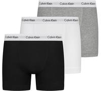 Calvin Klein Uomo Pantaloncini Boxer Confezione da 3 Intimo, Multicolore (Black/White/Grey Heather), XL