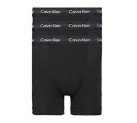 Calvin Klein Uomo Pantaloncini Boxer Confezione da 3 Intimo, Nero (Black W. Black WB), XL
