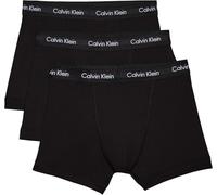 Calvin Klein Uomo Pantaloncini Boxer Confezione da 3 Intimo, Nero (Black W. Black WB), XL