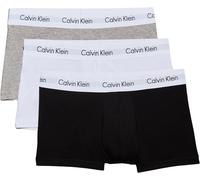 Calvin Klein Uomo Pantaloncini Boxer Vita Bassa Confezione da 3 Intimo, Multicolore (Black/White/Grey Heather), L