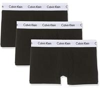 Calvin Klein Uomo Pantaloncini Boxer Vita Bassa Confezione da 3 Intimo, Nero (Black), S