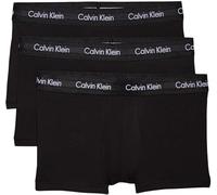 Calvin Klein Uomo Pantaloncini Boxer Vita Bassa Confezione da 3 Intimo, Nero (Black W. Black WB), XS