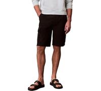 Calvin Klein Uomo Pantaloncini Cargo Cotton Pull On Lunghezza al Ginocchio, Nero (Black), L