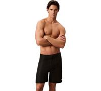 Calvin Klein Uomo Pantaloncino da Bagno Boardshort con Cordoncino, Nero (Black), L