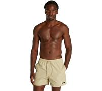 Calvin Klein Uomo Pantaloncino da Bagno Medium Drawstring con Coulisse, Beige (Sandalwood), M