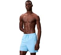 Calvin Klein Uomo Pantaloncino da Bagno Medium Drawstring con Coulisse, Blu (Chilly Blue), S