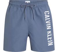 Calvin Klein Uomo Pantaloncino da Bagno Medium Drawstring con Coulisse, Blu (Grisaille), 6XL