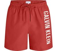 Calvin Klein Uomo Pantaloncino da Bagno Medium Drawstring con Coulisse, Rosso (Flaming Chili), M