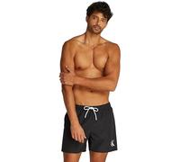 Calvin Klein Uomo Pantaloncino da Bagno Medium Drawstring con Logo, Nero (Pvh Black), 6XL
