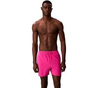 Calvin Klein Uomo Pantaloncino da Bagno Medium Drawstring Core con Cordoncino, Rosa (Stunning Orchid), L