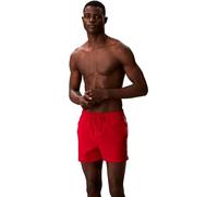 Calvin Klein Uomo Pantaloncino da Bagno Short Drawstring con Cordoncino, Rosso (Red Gala), XL