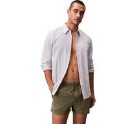 Calvin Klein Uomo Pantaloncino da Bagno Short Drawstring con Cordoncino, Verde (Deep Lichen Green), XL