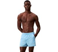 Calvin Klein Uomo Pantaloncino da Bagno Short Drawstring con Coulisse, Blu (Chilly Blue), S