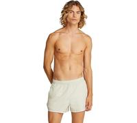 Calvin Klein Uomo Pantaloncino da Bagno Short Runner con Elastico, Beige (Pelican), M