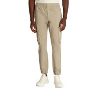 Calvin Klein Uomo Pantaloni Cargo Skinny Fit, Beige (Stone Gray), 36W