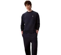 Calvin Klein Pantaloni da jogging uomo Premium Terry Monogram con coulisse Blu M