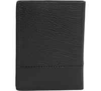 Calvin Klein Uomo Borsello Subtle Mix Bifold in Pelle, Nero (Black Grain/Smooth), Taglia Unica