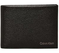 Calvin Klein Uomo Portafoglio Warmth Bifold Piccolo, Nero (Ck Black), Taglia Unica