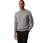 Calvin Klein LS Ez Cotton Crewnk Sweater 12Gg Lv04Rc309G, Maglione, Uomo, Grigio (Medium Grey Htr), XXL