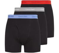 Calvin Klein Uomo Slip Boxer Confezione da 3 con Fascia con Logo, Multicolore (B- Glacier, Gr Heather, Molten WBS), S