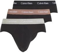 Calvin Klein Uomo Slip Hipster Confezione da 3 Intimo, Blu (Black, Shade, Slate Turquoise), XL