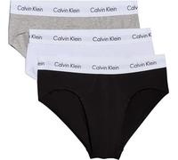 Calvin Klein Cadera Slips 3 Units Bianco,Nero,Grigio M Uomo