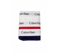 Calvin Klein Uomo Slip Hipster Confezione da 3 Intimo, Multicolore (White/Red Ginger/Pyro Blue), S