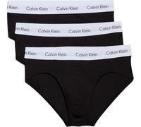 Calvin Klein Uomo Slip Hipster Confezione da 3 Intimo, Nero (Black), L