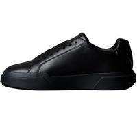 Calvin Klein Uomo Sneakers con Suola Preformata Chunky Laceup in Pelle, Nero (Triple Black), 44