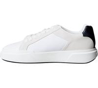 Calvin Klein Uomo Sneakers con Suola Preformata Chunky Laceup Suola Spessa, Bianco (Bright White/Black), 45