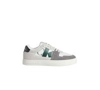 Calvin Klein Classic Cupsole NBS Heritage YM0YM01093, Scarpe da Ginnastica Uomo, Bianco (White/Mushroom/G Palm/Black), 44.5 EU