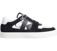 Calvin Klein Uomo Sneakers con Suola Preformata Classic Heritage Scarpe, Nero (Black/Bright White), 42