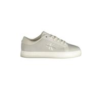 Calvin Klein Uomo Sneakers con Suola Preformata Classic Low Laceup Scarpe, Grigio (O Mushroom/B White), 42