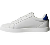 Calvin Klein Uomo Sneakers con Suola Preformata con Logo, Multicolore (Lily White/Purple Blue), 45