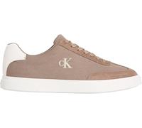 Calvin Klein Uomo Sneakers con Suola Preformata Low Prof Cupsole CV Profilo Basso, Beige (Desert Taupe/Bright White), 42