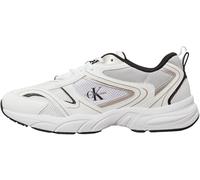 Scarpe Calvin Klein Jeans Retro Tennis Mesh bianco nero dorato - 43