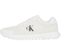 Calvin Klein Uomo Sneakers Runner Eva Mesh con Logo, Bianco (Triple Bright White), 43 EU