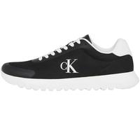 Calvin Klein Uomo Sneakers Runner Eva Mesh con Logo, Nero (CK Black/Bright White), 42 EU