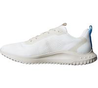 Calvin Klein Uomo Sneakers Running Eva Mix con Mesh, Bianco (White/Eggshell/Indigo Blue), 41