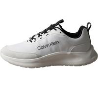 Calvin Klein Uomo Sneakers Running Light Eva Runn Ess Laceup NY-su Sportive, Nero (Bright White/Black), 43