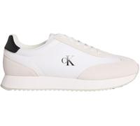 SCARPE CALVIN KLEIN JEANS RETRO RUNNER LACE UP TG 44 COD YM0YM0132501W - 9M [US 11 UK 10 CM 28] Bianco