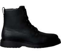 Calvin Klein Combat Ess Lace Up Zip Boot Lth Ym0Ym01373, Stivali Mid Uomo, Black (Triple Black), 40 EU