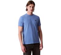 Calvin Klein SS Badge 30S Jersey Classic Tee Lv04Rc272G, Magliette Uomo, Blue (Dull Nile Blue), XL