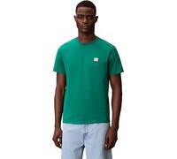 Calvin Klein Maglietta Classica da Uomo SS Badge 30S Jersey Lv04Rc272G, Verde, S