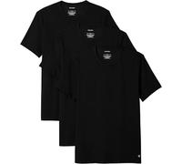 Calvin Klein Uomo T-Shirt Maniche Corte Confezione da 3 Crew Neck Basic, Nero (Black, Black, Black), L