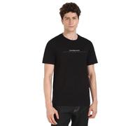 Calvin Klein Uomo T-Shirt Maniche Corte Minimal Logo Tee Scollo Rotondo, Nero (CK Black), XS