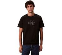 Calvin Klein SS Hero Monologo Tee 20S Lv04Rb862G, Magliette Grafiche, Uomo, Nero (Black), XL