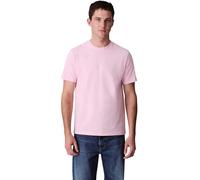 Calvin Klein Uomo T-Shirt Maniche Corte Smooth Solid Tee con Scollo Rotondo, Rosa (Rose Shadow), L