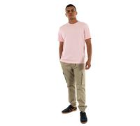 Calvin Klein Uomo T-Shirt Maniche Corte Smooth Solid Tee con Scollo Rotondo, Rosa (Rose Shadow), M
