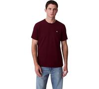 Calvin Klein SS Smooth CTTN Solid Crewnk Tee Lv040Hm265, Magliette Uomo, Red (Deep Rouge), XL